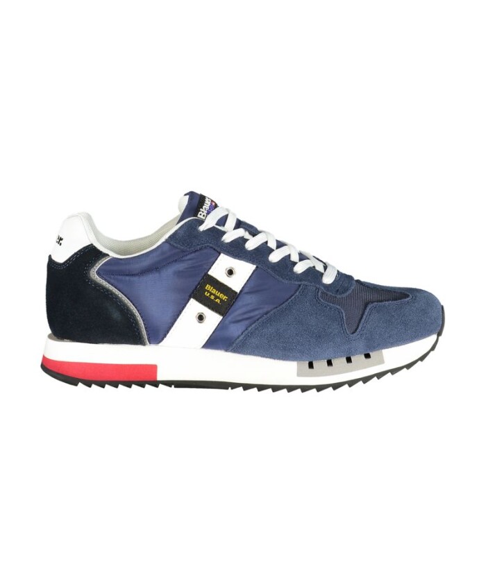 sneakers-en-polyester-bleu-avec-details-contrastants
