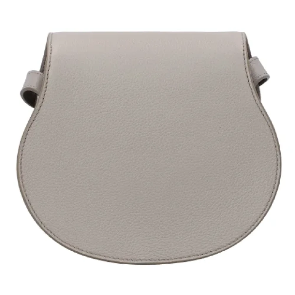 Chloé Leather handbags Gray Dames