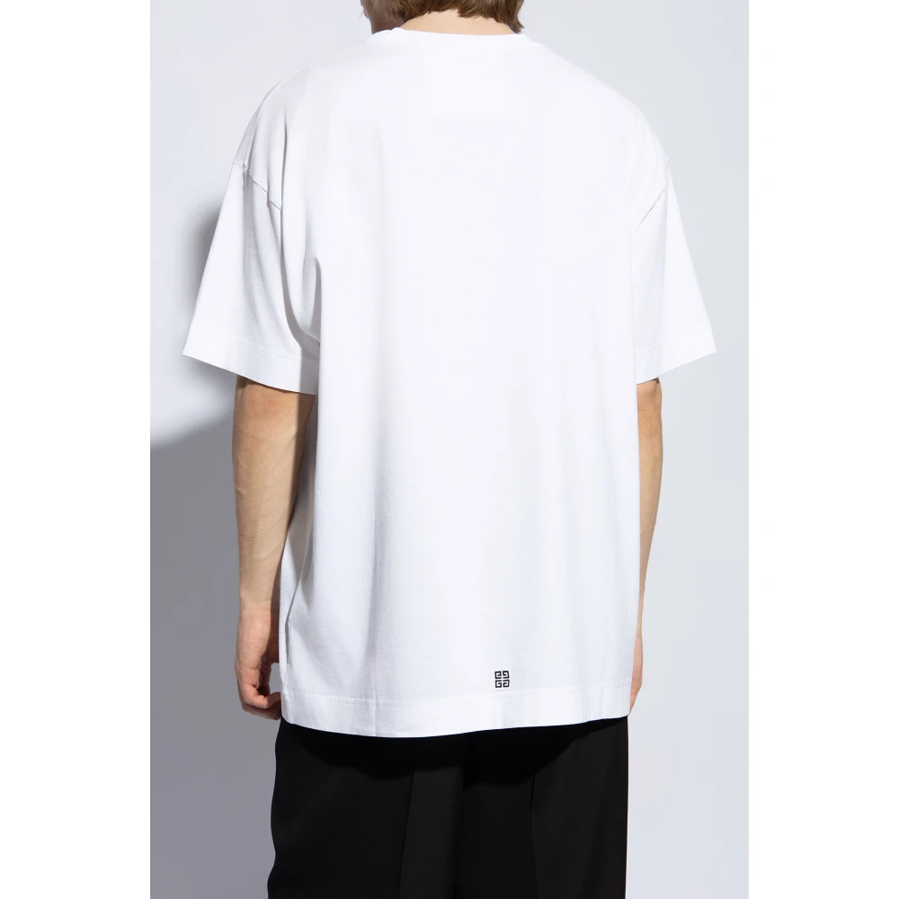 Givenchy Oversized T-shirt White Heren