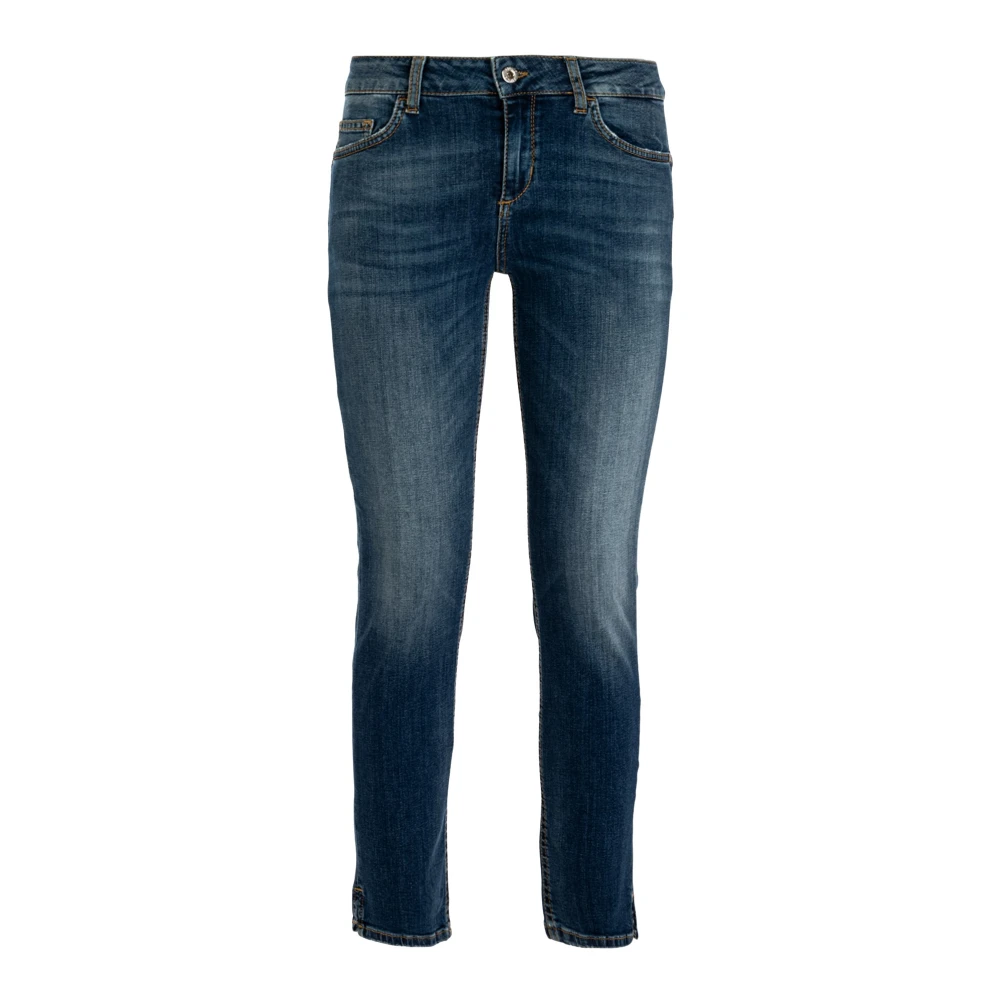 Liu Jo Dames Skinny Denim Jeans Outlet Blue Dames