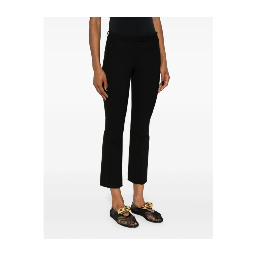 Max Mara Wijde Broek Umanita 005 Black Dames