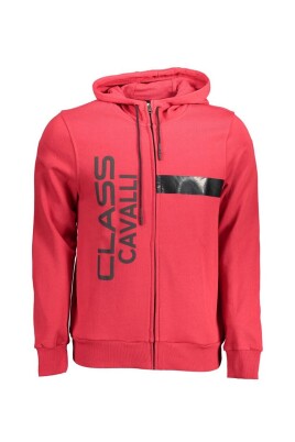 sweat-a-capuche-en-coton-rouge