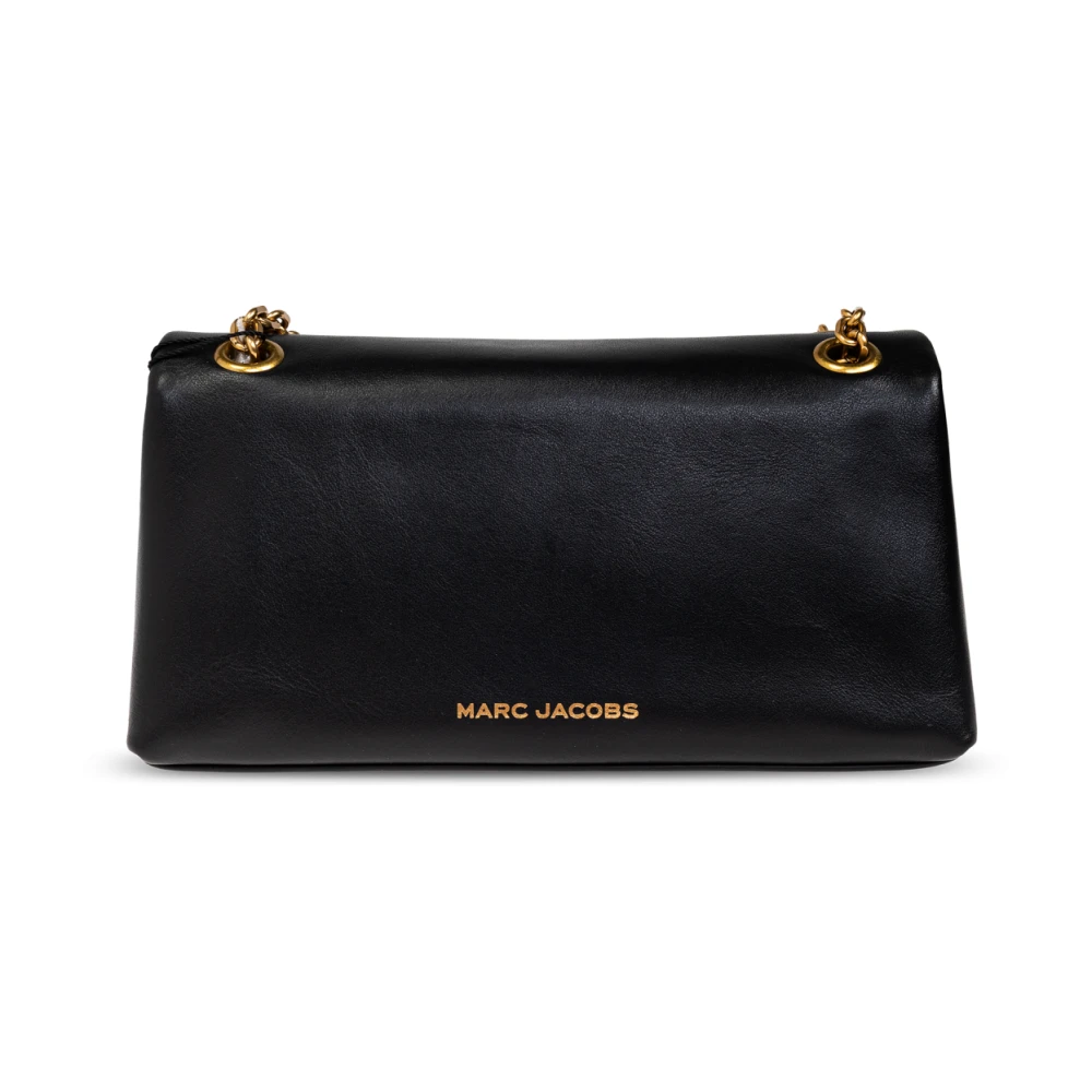 Marc Jacobs Leren schoudertas Black Dames