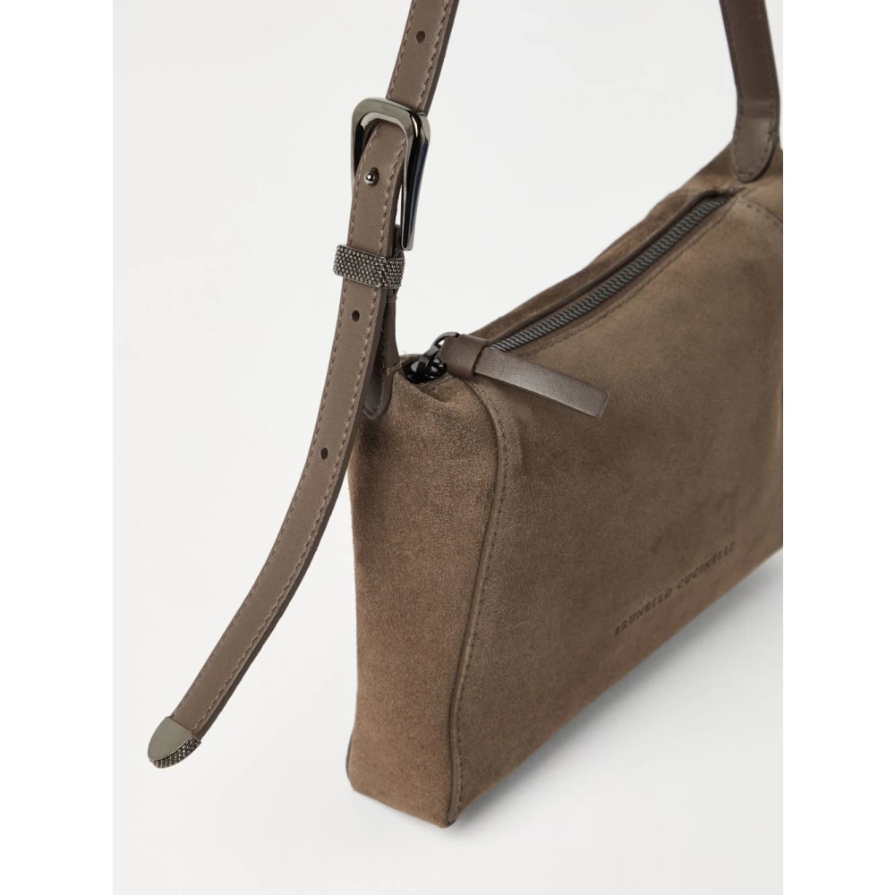 BRUNELLO CUCINELLI Stijlvolle Tassen Collectie Brown Dames