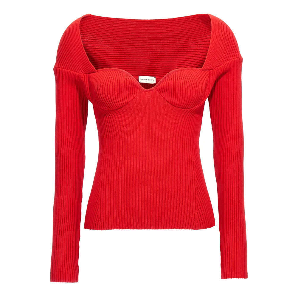 Magda Butrym Women's Red 06 Sweater