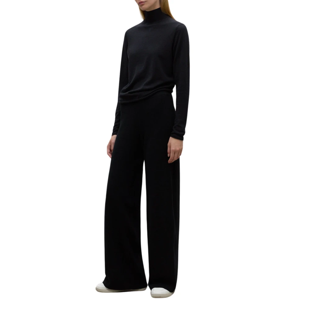 Ecoalf Zwarte Damesbroek Cabrilalf Stijl Black Dames