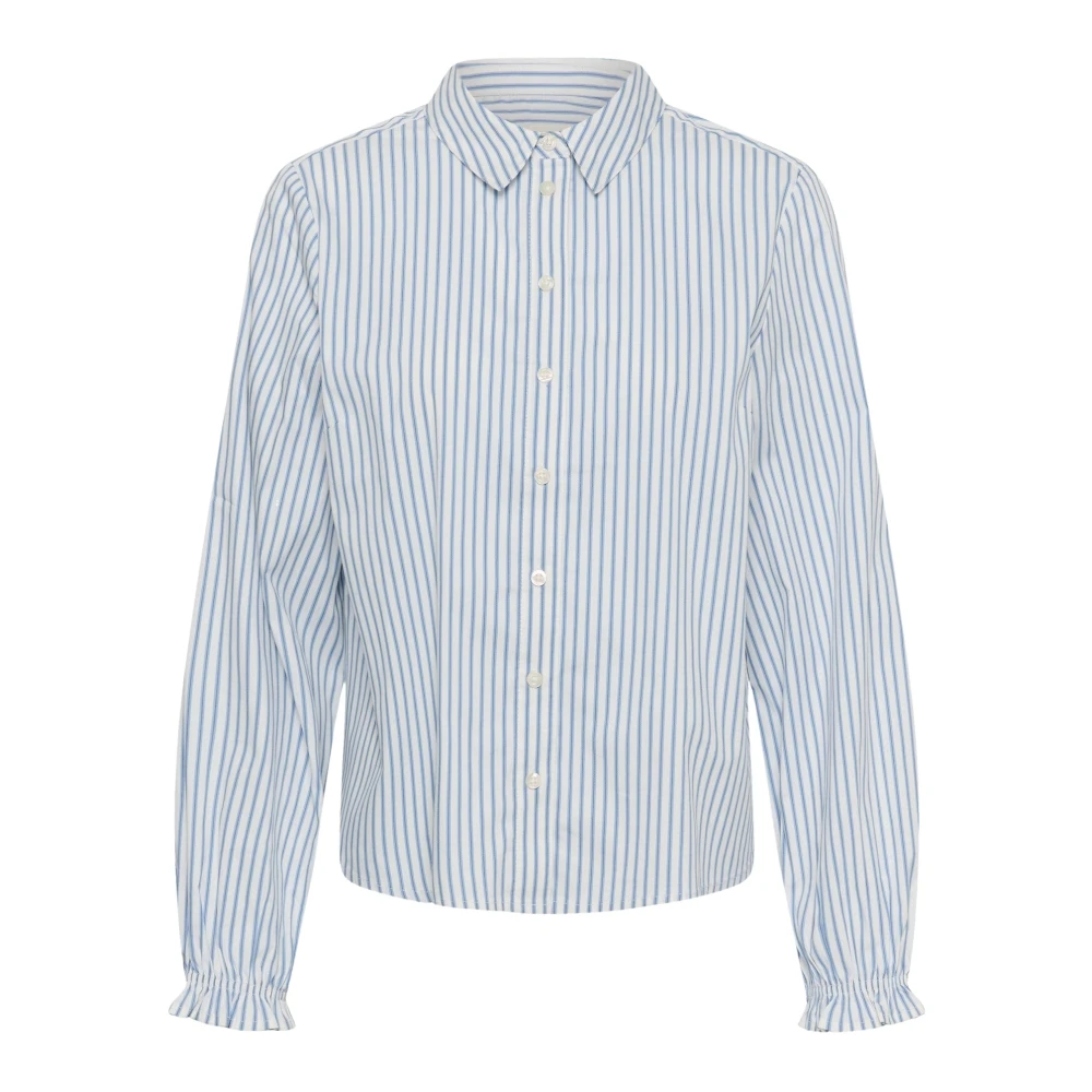 Cream , Damen, Blusen & Hemden, Blau, Xl