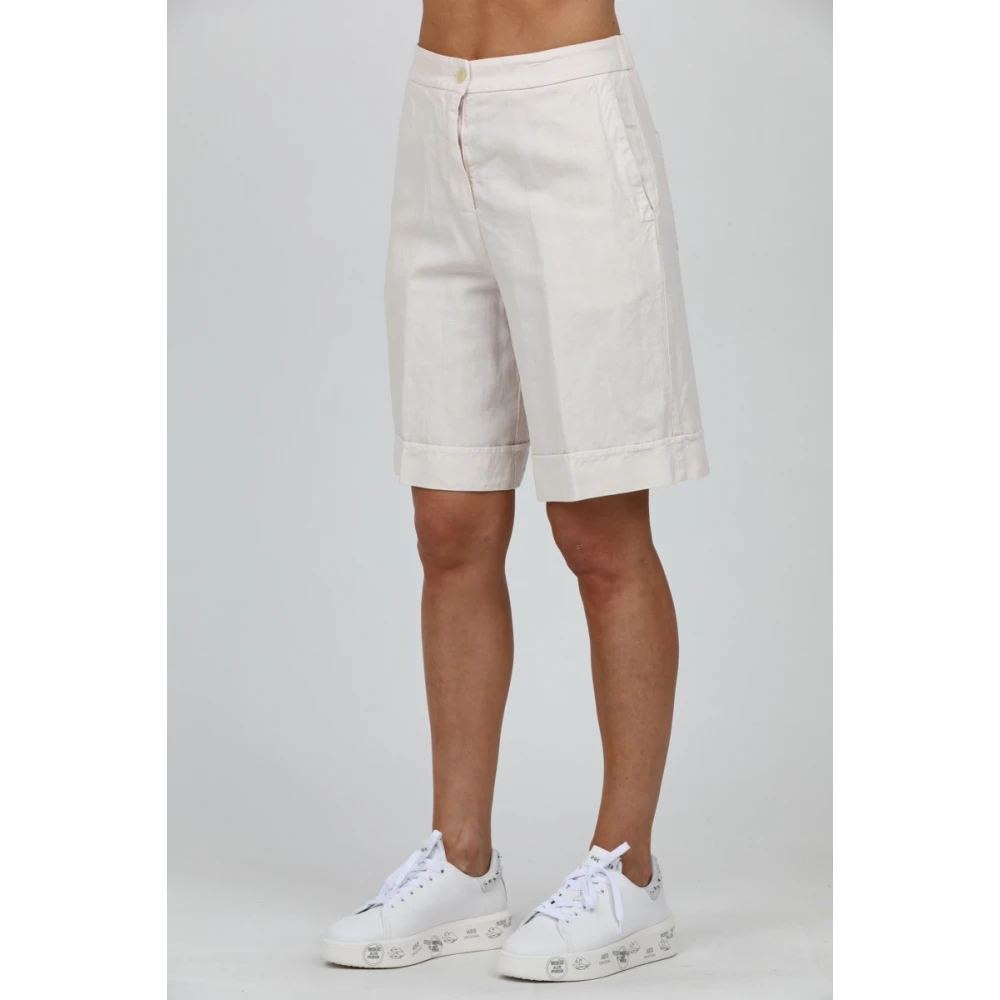Rosso35 Casual Shorts Beige Dames