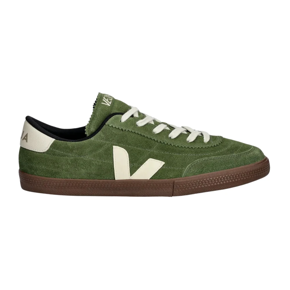 Veja Uomo Verde - Scarpe Sportive In Camoscio Panenka - Shoes - 42 Eu - Immagine 2