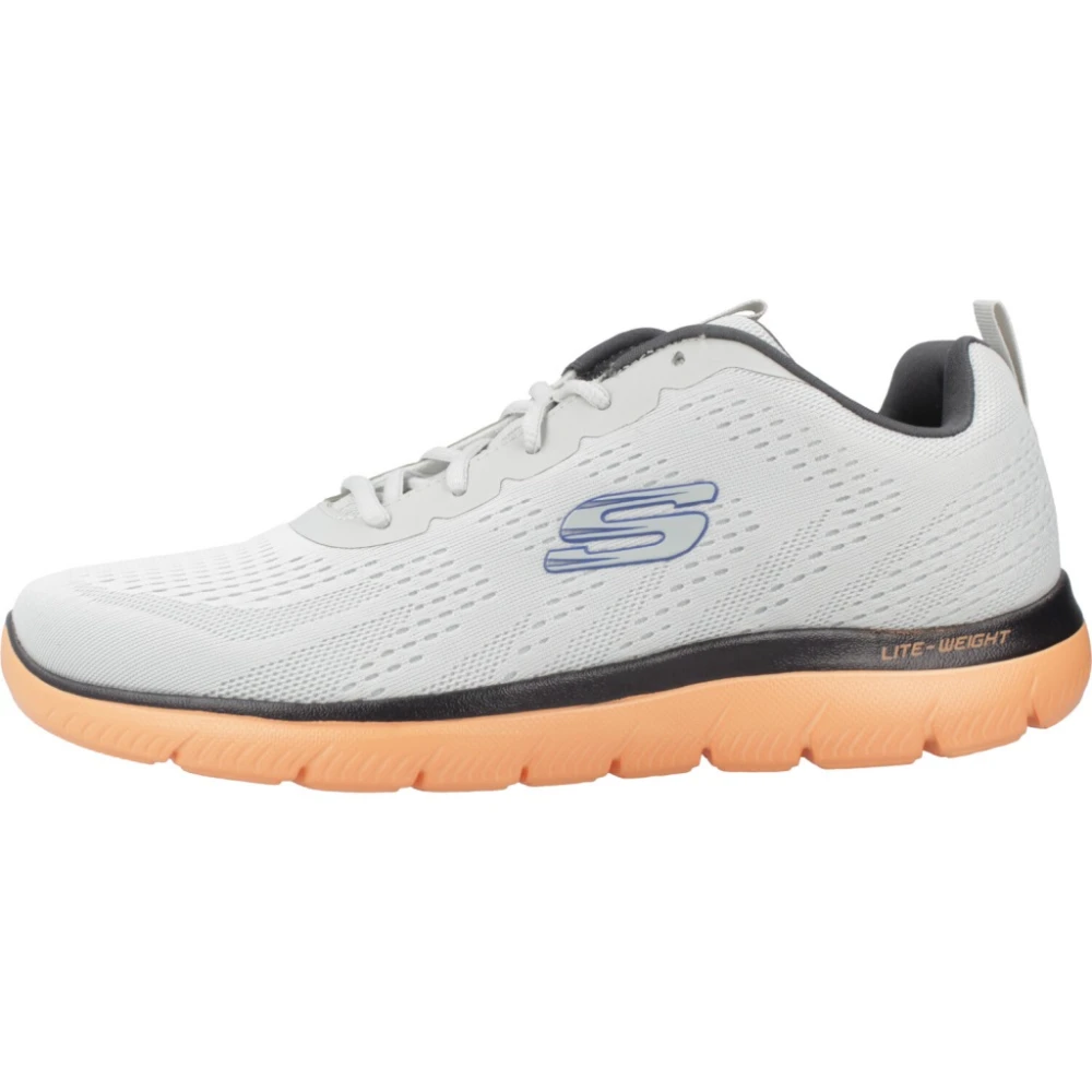 Skechers Men's Gray Summits Trainers For A Stylish Look - Sneakers - 11 Uk - Shoes