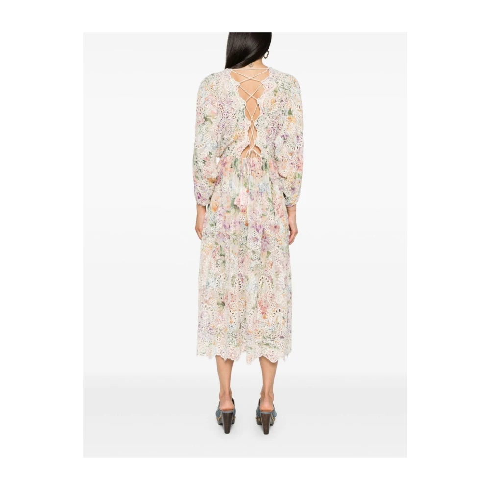 Zimmermann Elegante Bloemenjurk voor Vrouwen Multicolor Dames