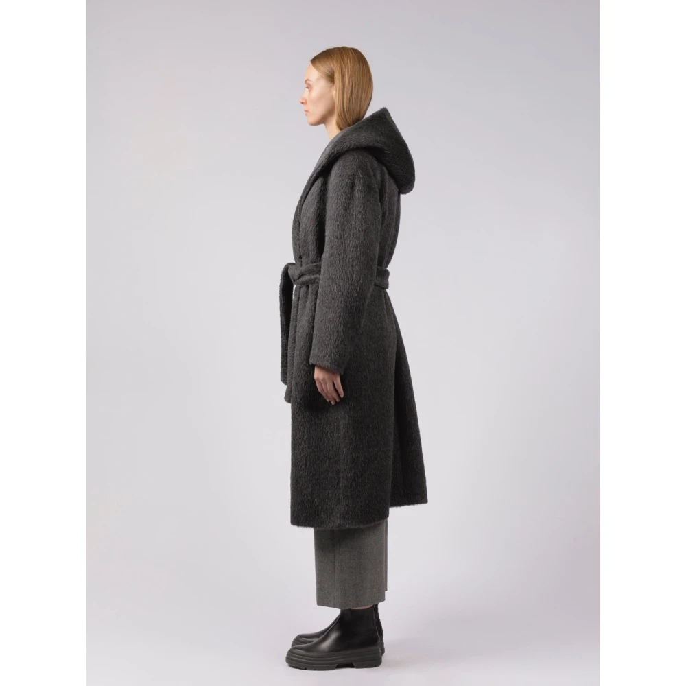 Max Mara Elegante Zwarte Jurk voor Speciale Gelegenheden Gray Dames