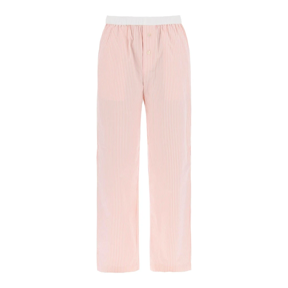 By Malene Birger Wide Trousers By Herenne Birger Pink Dames