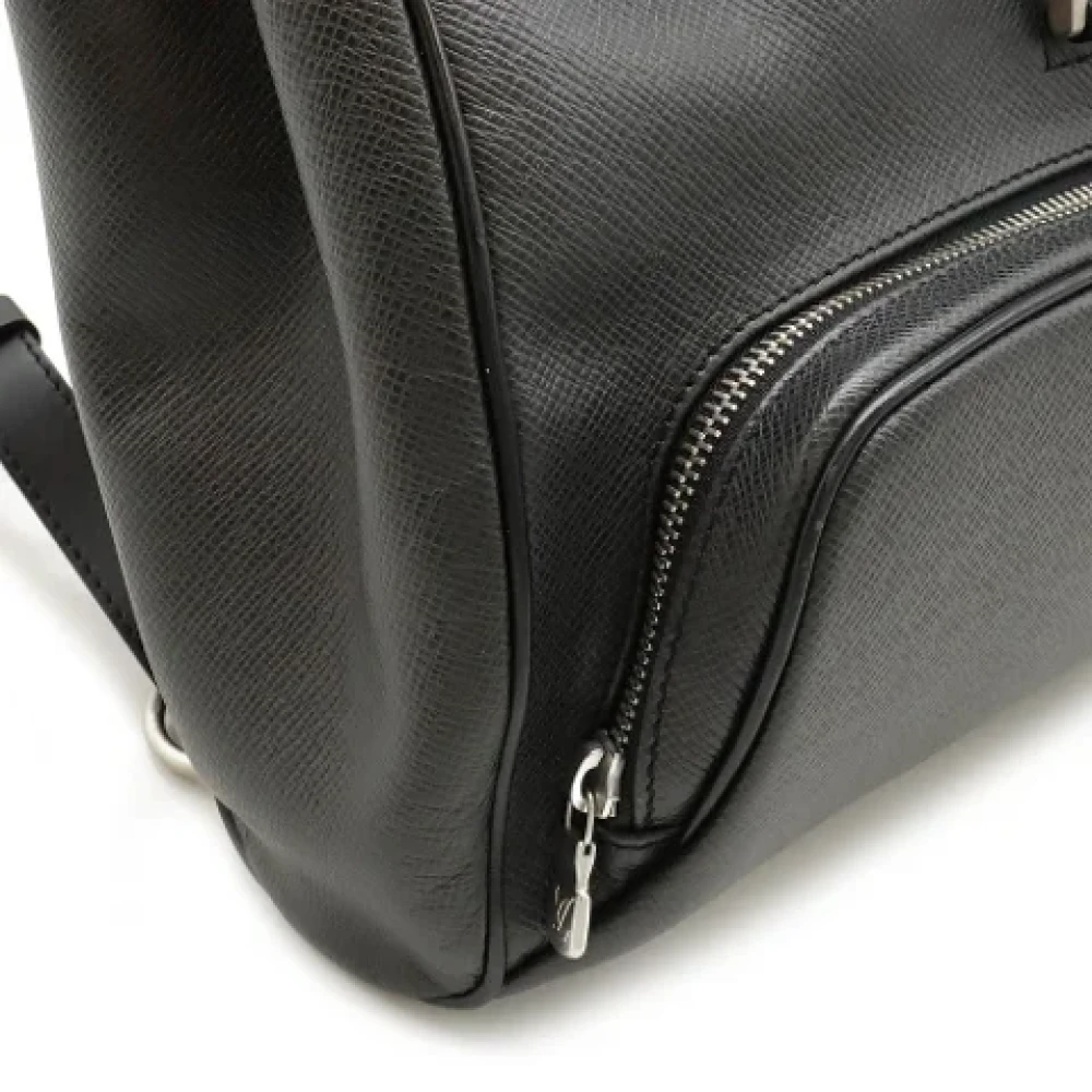 Louis Vuitton Vintage Pre-owned Leather shoulder-bags Black Dames