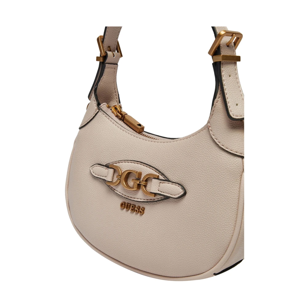 Guess Elegante Ivoor Schoudertas Beige Dames