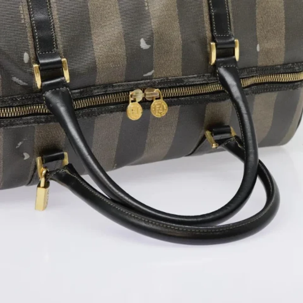 Fendi Vintage Pre-owned Canvas travel-bags Brown Dames