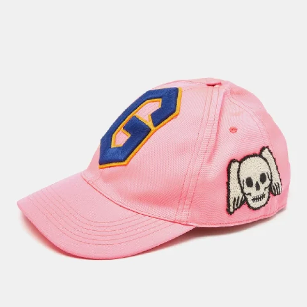 Gucci Vintage Pre-owned Fabric hats Pink Dames
