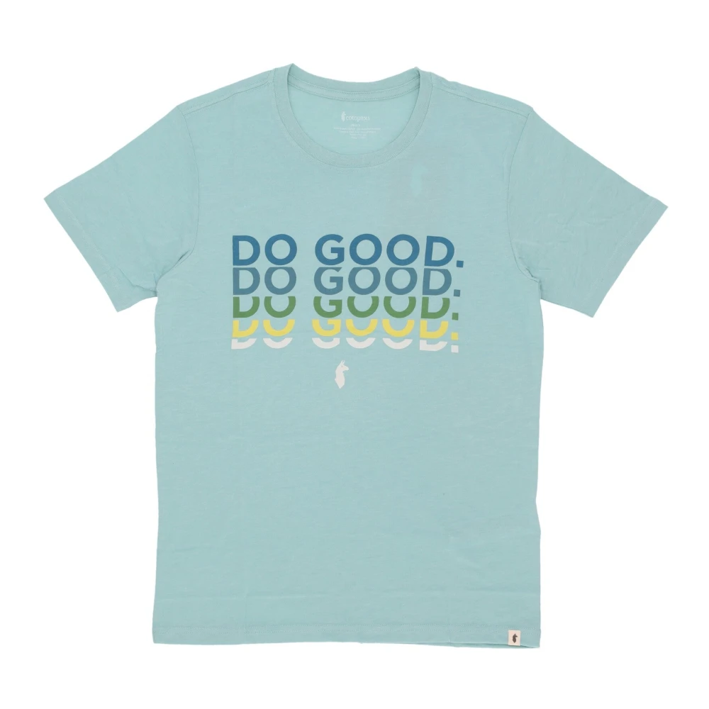 Cotopaxi Doe Goed Herhaal Tee Sea Glass Green Heren