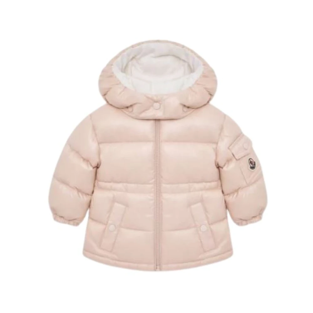 Moncler Enfant Women's Pink Baby Girls Down Padded Maire Jacket In - 3 - 6 Mths - Image 3