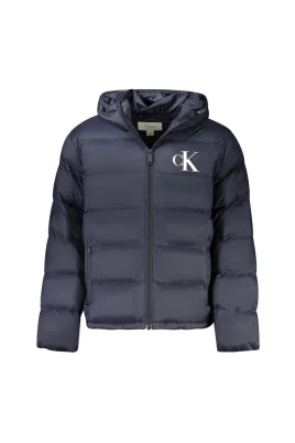 Blu Poliammide Jacket