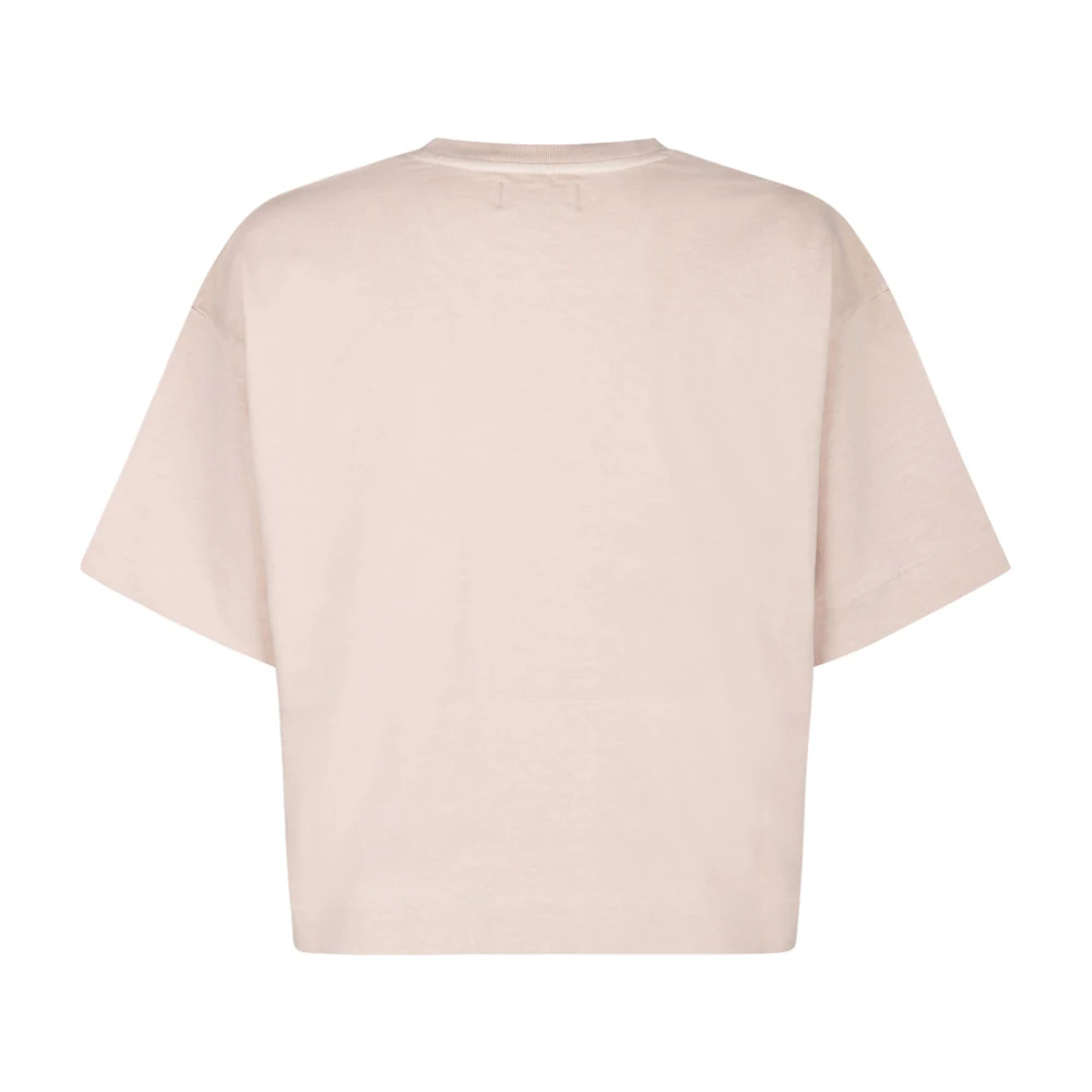 Autry Cropped T-shirt Pink Dames