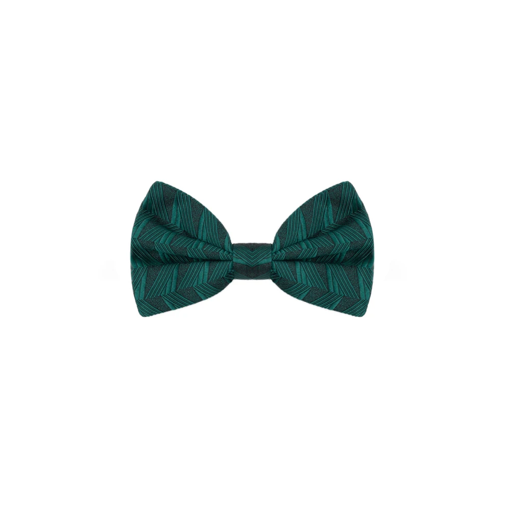 Dolce & Gabbana Men's Green Bowties, One Size, Silk Butterfly Scarf