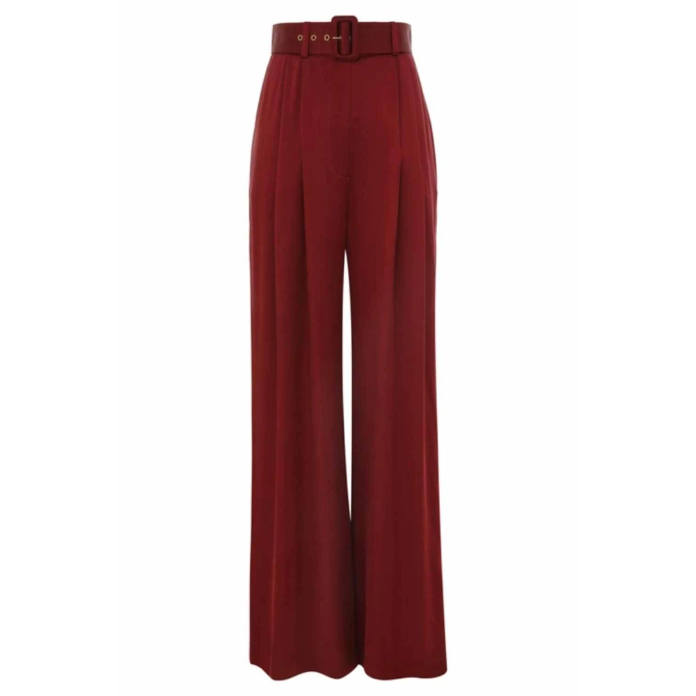 Trousers > Wide Trousers - - Zimmermann - Modalova
