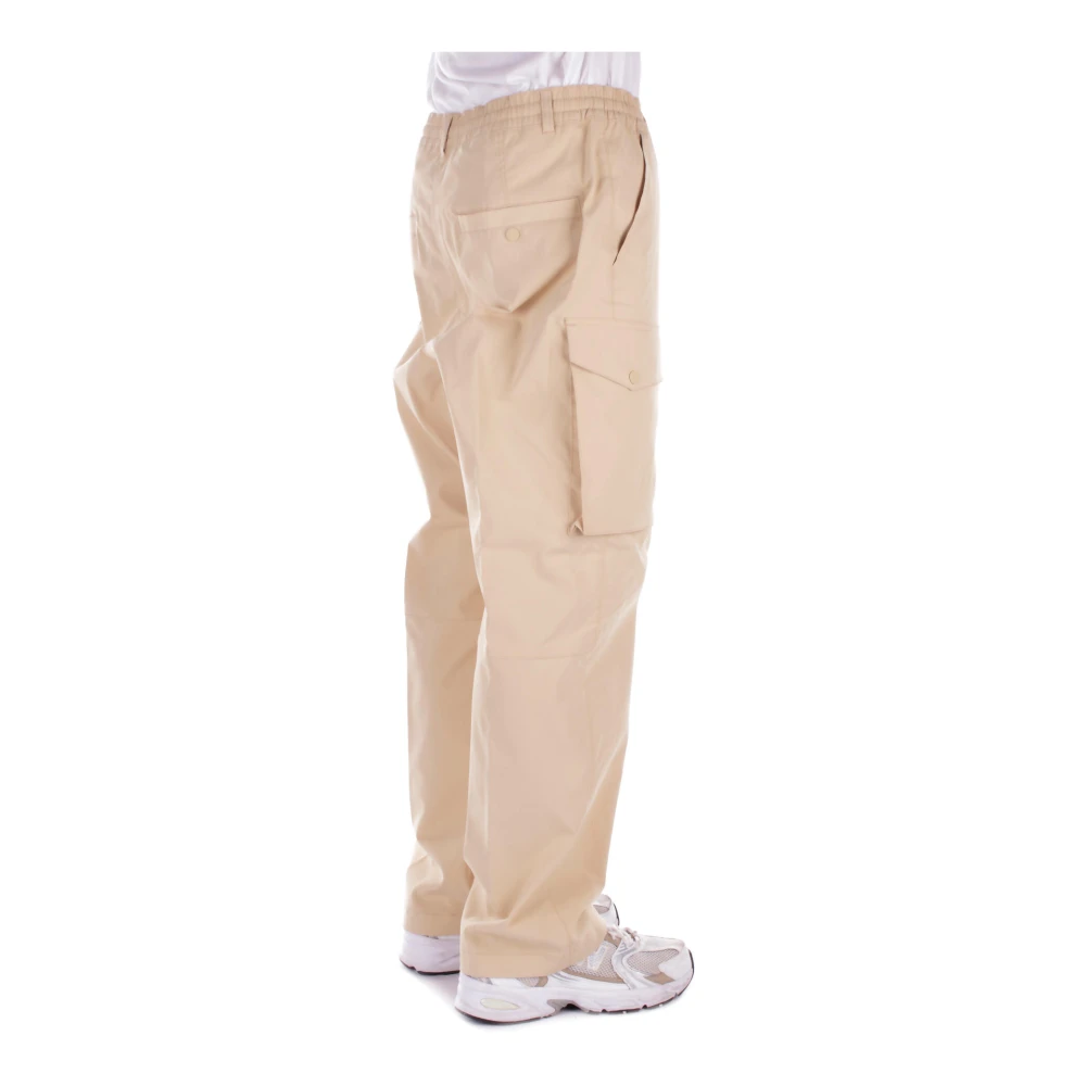 Carhartt WIP Gele broek met logo Yellow Heren