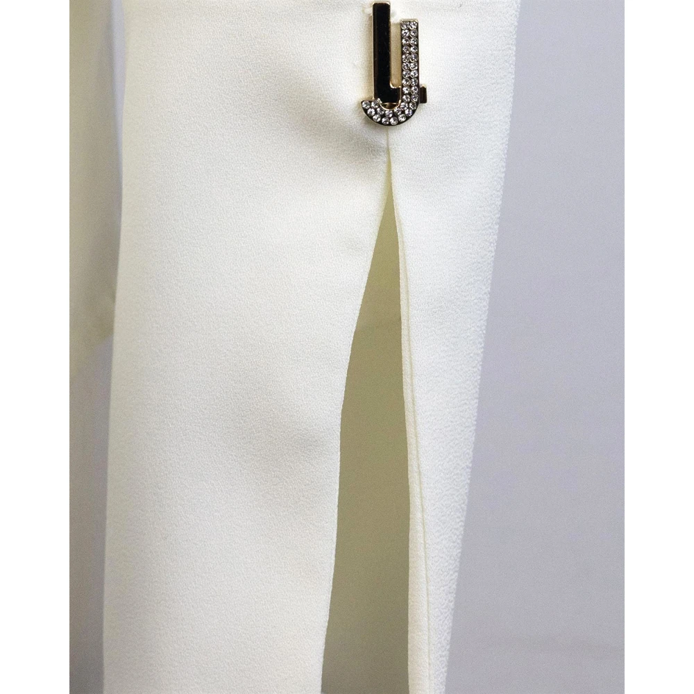 Liu Jo Georgette Franse Kraag Wit Overhemd White Dames
