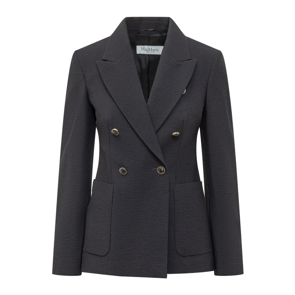 Max Mara Women's Blue Blazers, Xs, Ricetta Blazer