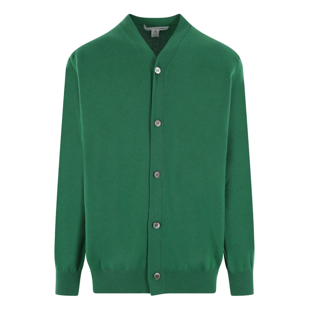 Comme des Garçons Grön Oversize Cardigan Tröja Green, Herr