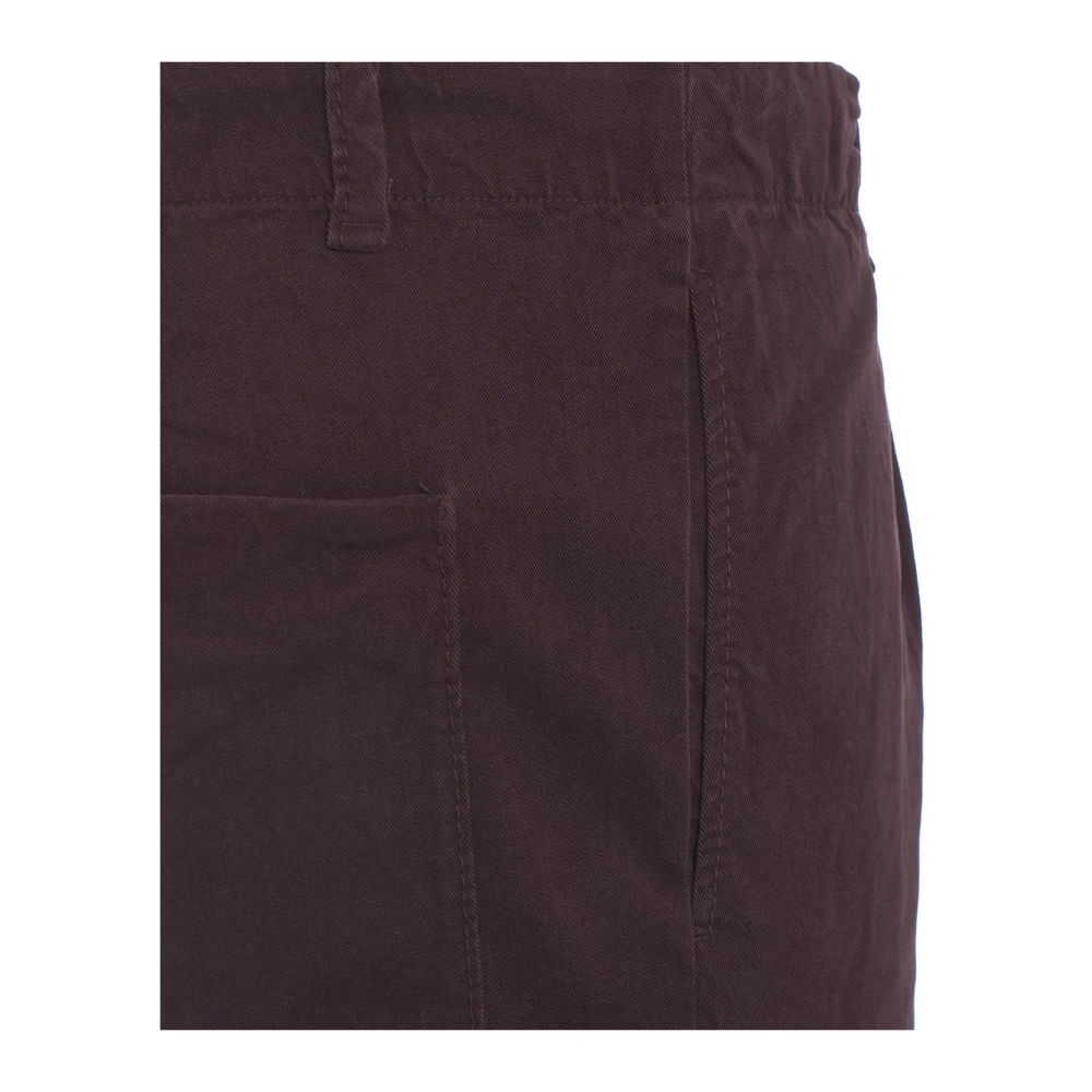 Transit Rode Broek Aw24 Red Heren