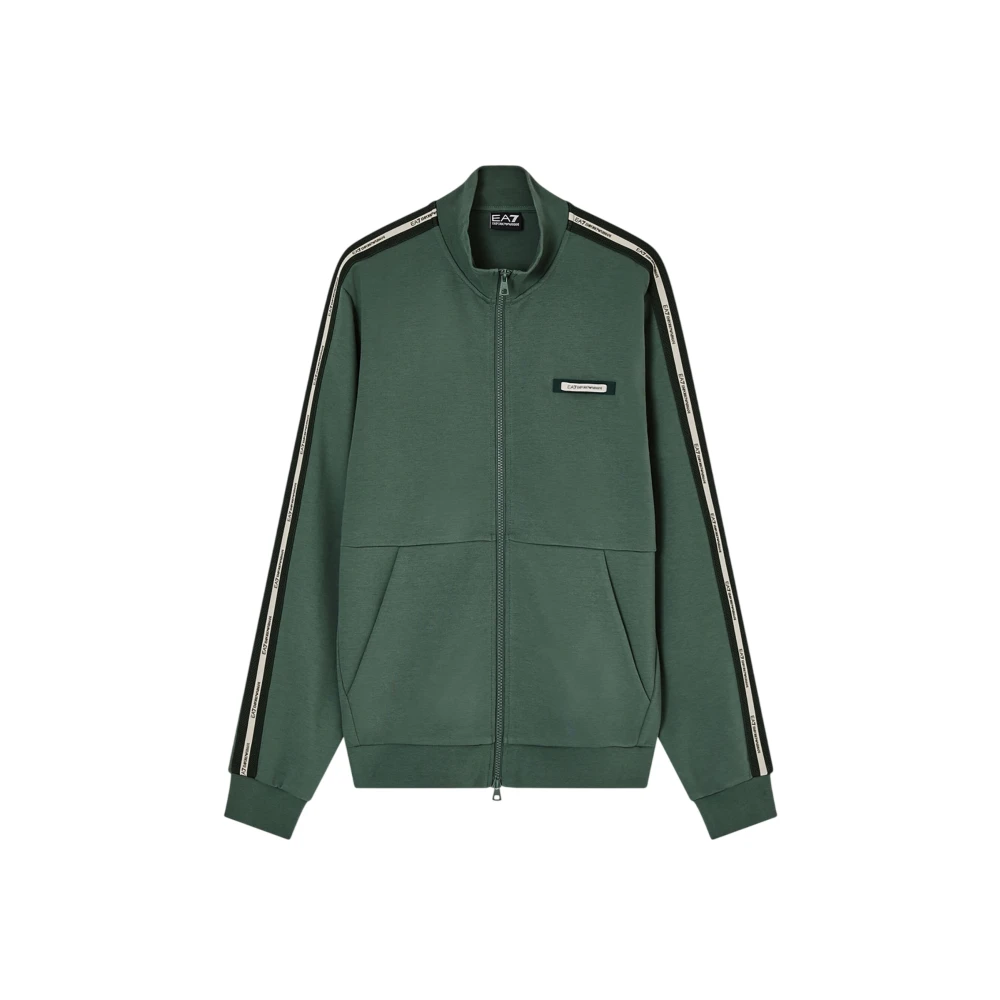Emporio Armani Ea7 Homme Vert - Sweat-Shirt Ras Du Cou - Sweatshirts Et Sweats À Capuche - Taille: M