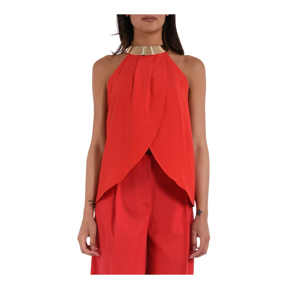 Tops > Sleeveless Tops - - Simona Corsellini - Modalova