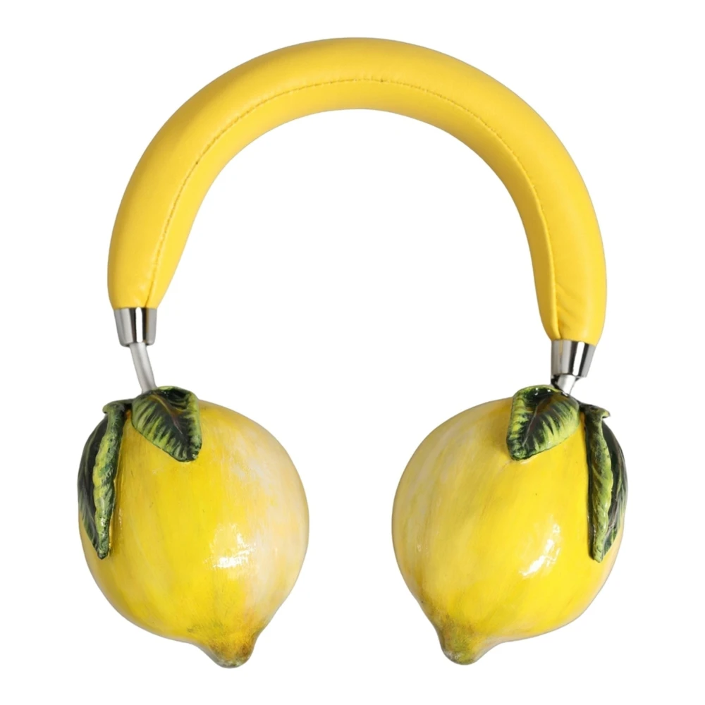 Dolce & Gabbana Headphones Headset - Female - Accessories - Yellow - One Size - Accessories