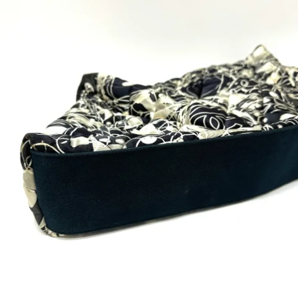 Chanel Vintage Pre-owned Fabric chanel-bags Black Dames