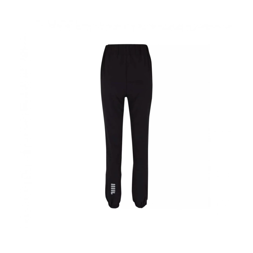 Fila Hoge taille polyester joggers Black Dames