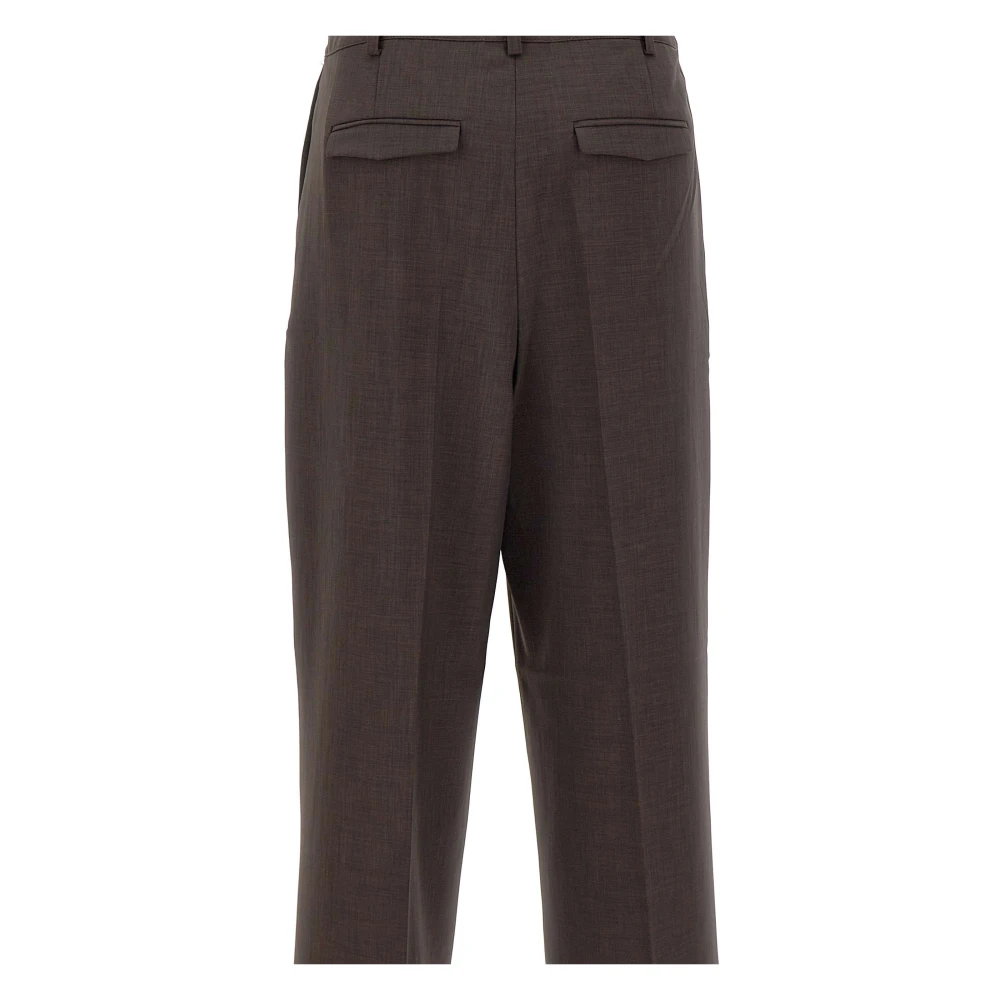 Birgitte Herskind Bruine Crepe Broek Rupert Stijl Brown Dames