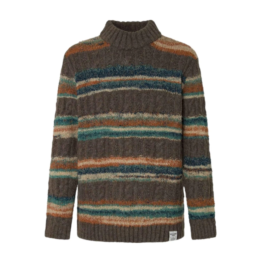 Pepe Jeans Gestreepte Clif Trui voor Mannen Multicolor Heren