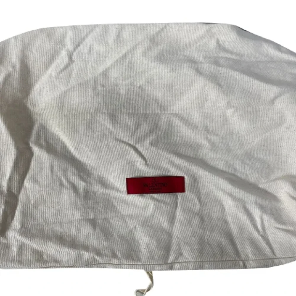 Valentino Vintage Pre-owned Leather shoulder-bags White Dames