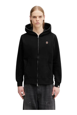 One Point Regular Fit Full Zip Hoodie