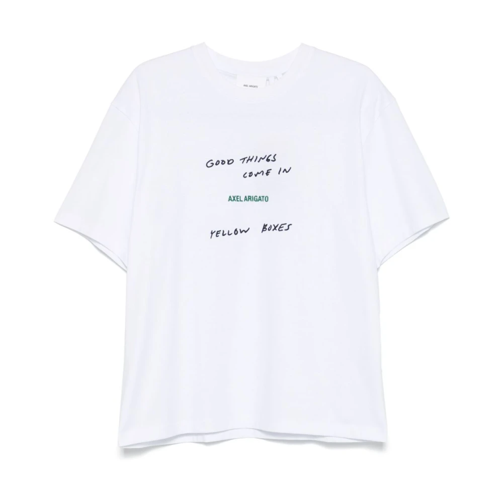 Axel Arigato T-shirt met korte mouwen White Heren