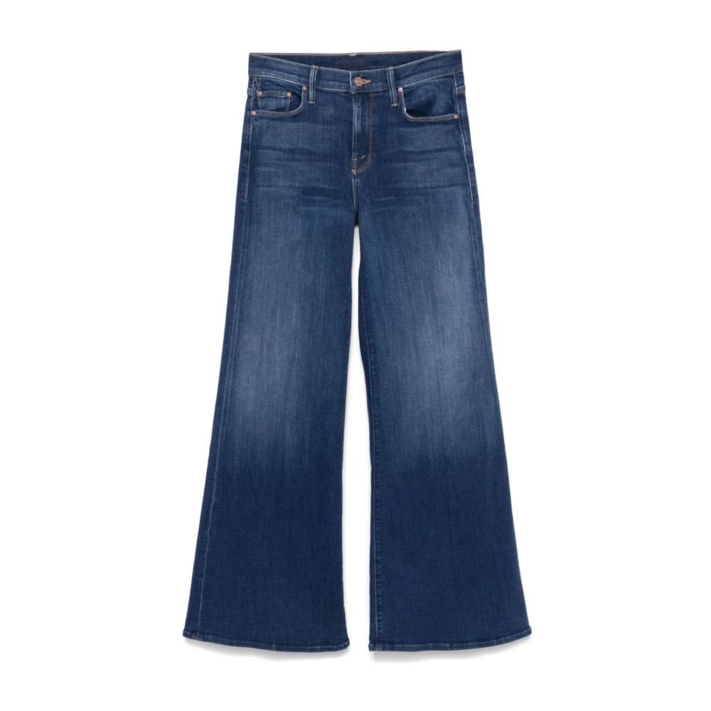 Mother Svarta Jeans för Kvinnor Aw24 Blue, Dam