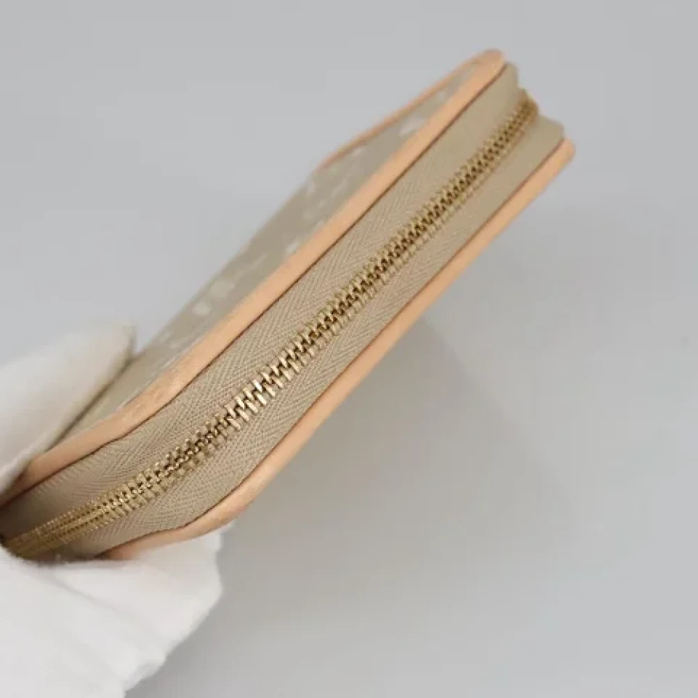 Louis Vuitton Vintage Pre-owned Canvas wallets Beige Dames