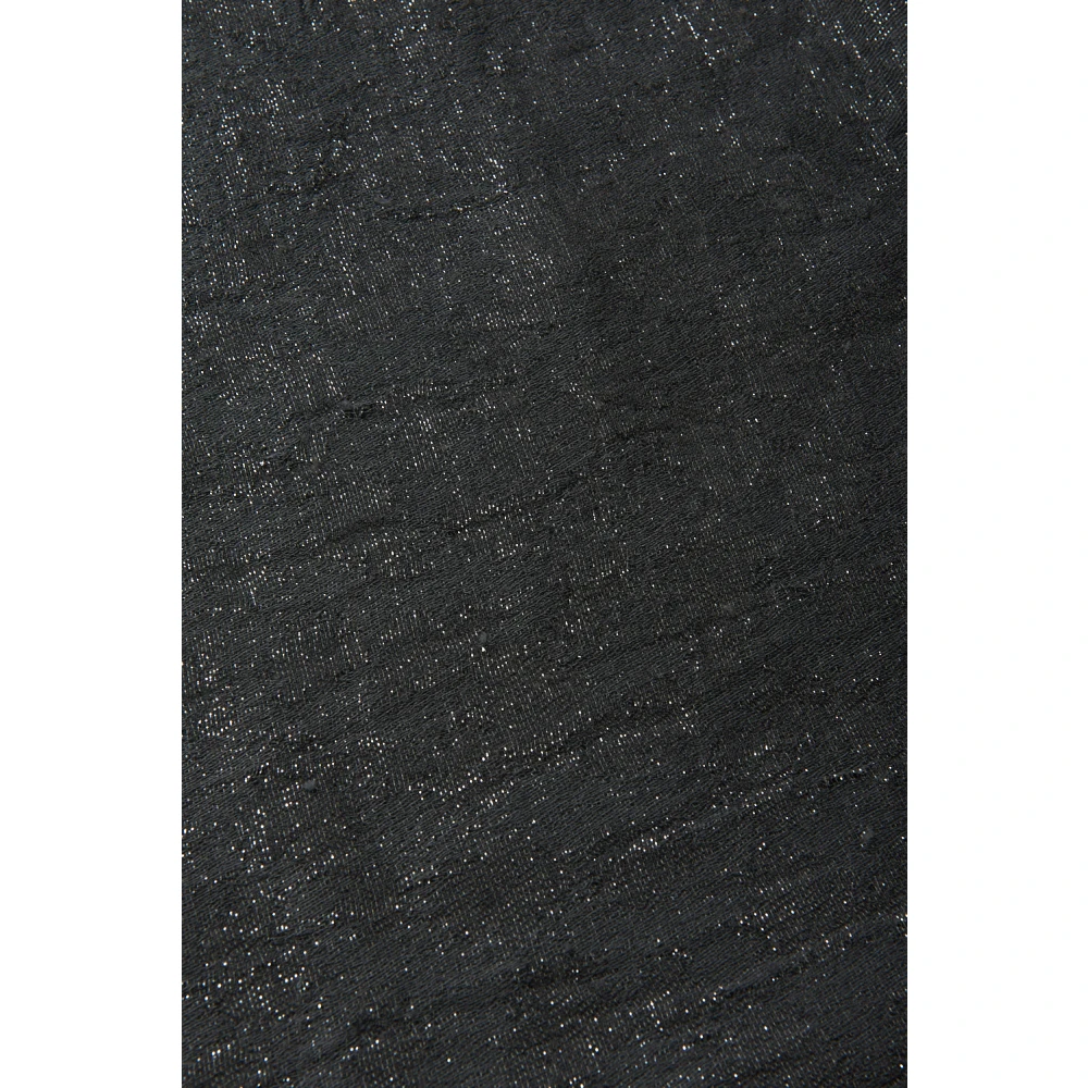 PESERICO Model viscose en lurex hoofddoek Gray Dames