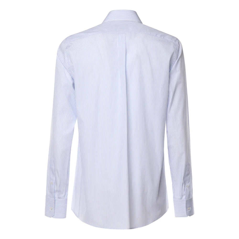 Dolce & Gabbana Wit Overhemd Martini Fit Italiaanse Kraag White Heren
