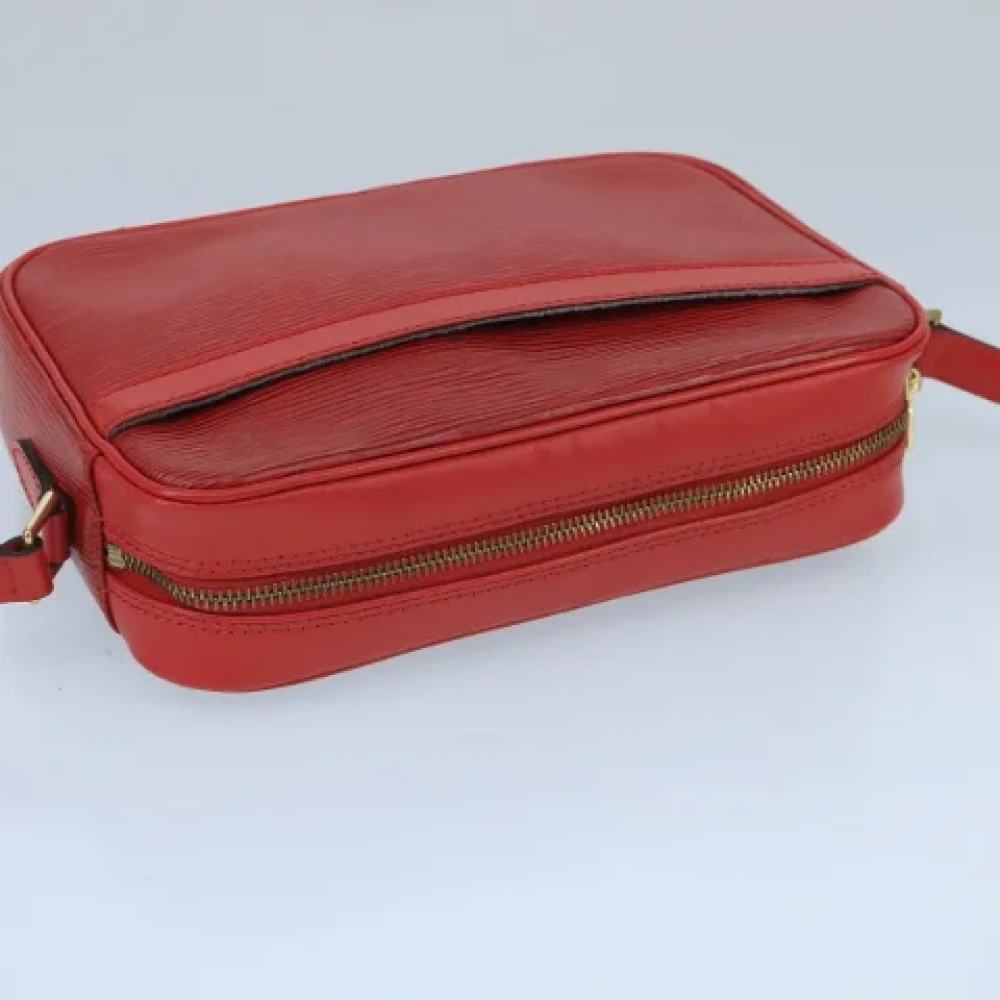 Louis Vuitton Vintage Pre-owned Leather shoulder-bags Red Dames