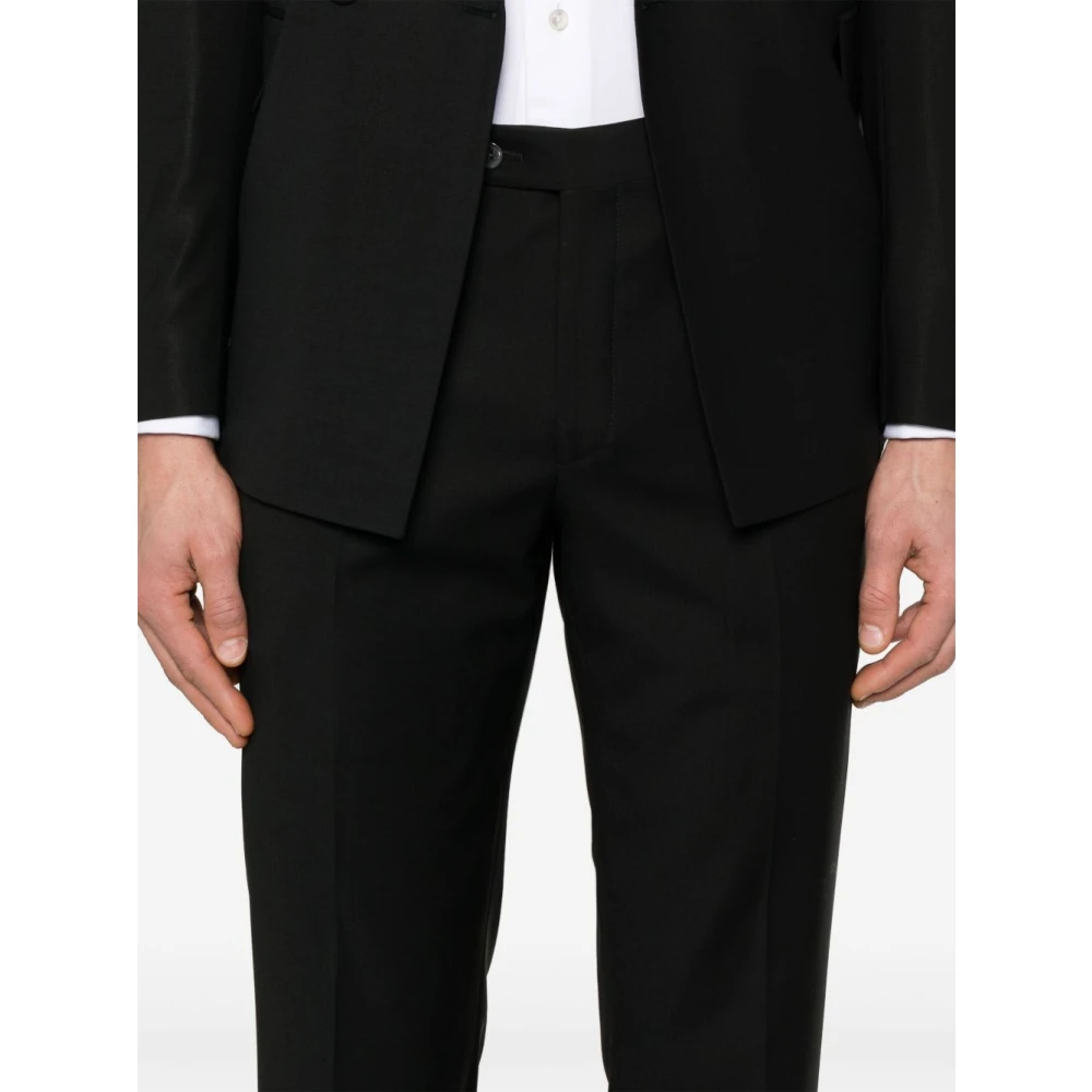 Corneliani Zwart Herenpak Elegante Stijl Black Heren