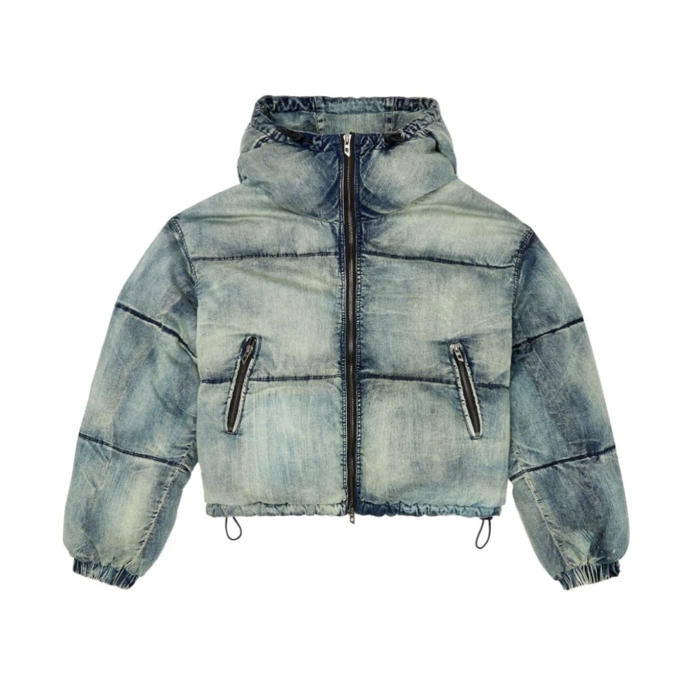 Diesel Stijlvolle Jassen Aves 01 Blue Dames