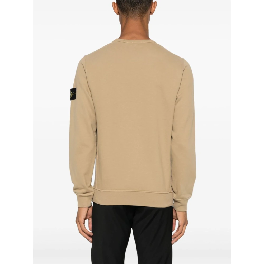 Stone Island Kompas Patch Sweatshirt Brown Heren